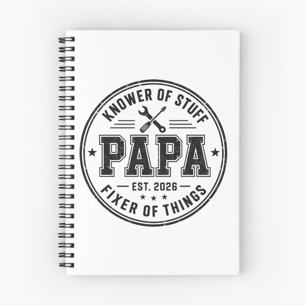 Item preview, Funny Papa Knower of Stuff Fixer of Things designed and sold by Saitokuu7Art.