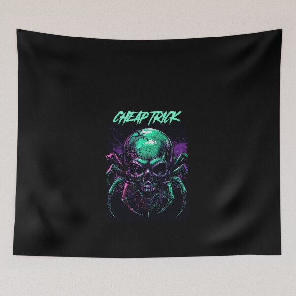 Item preview, Cheap Trick Skull Spider #1937 designed and sold by trusty-ben-art.