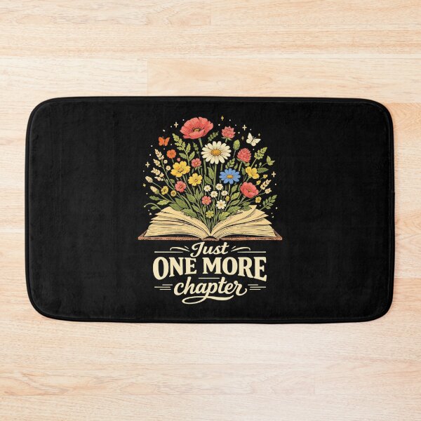 Item preview, Just One More Chapter Wildflowers Book Love designed and sold by Pineapple-Tree.