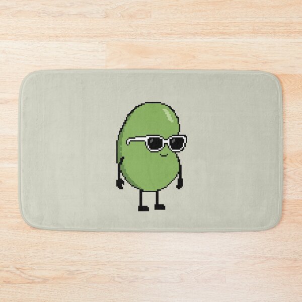 Item preview, Bean green Pixel designed and sold by White Rim Mates.