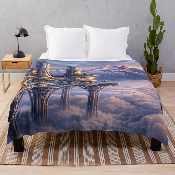 Item preview, Floating future architecture above the clouds designed and sold by Sigtrix.