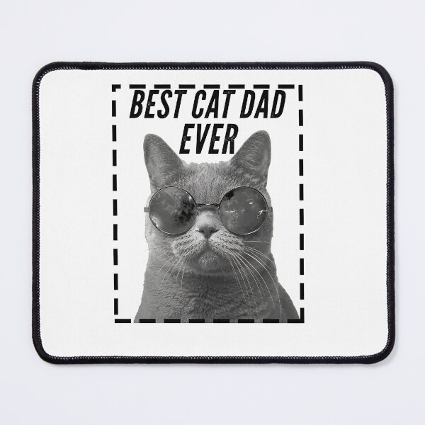 Item preview, Best Cat Dad Ever Cool Cat Sun Glasses designed and sold by GiaoCalonas.