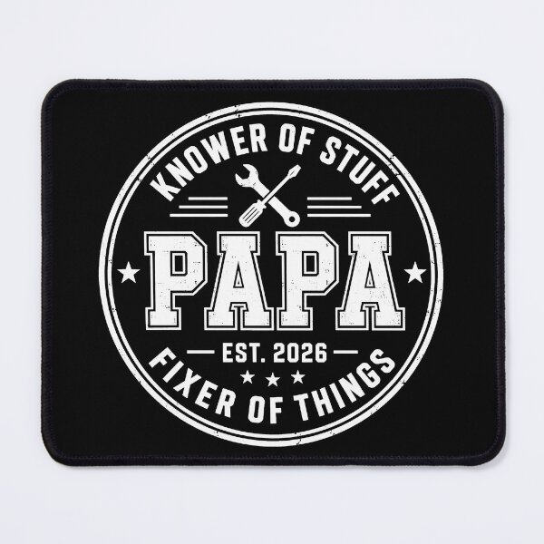 Item preview, Funny Papa Knower of Stuff Fixer of Things 2 designed and sold by Saitokuu7Art.