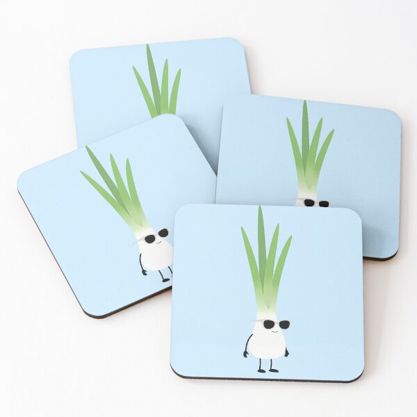 Item preview, Green onion Flat designed and sold by White Rim Mates.