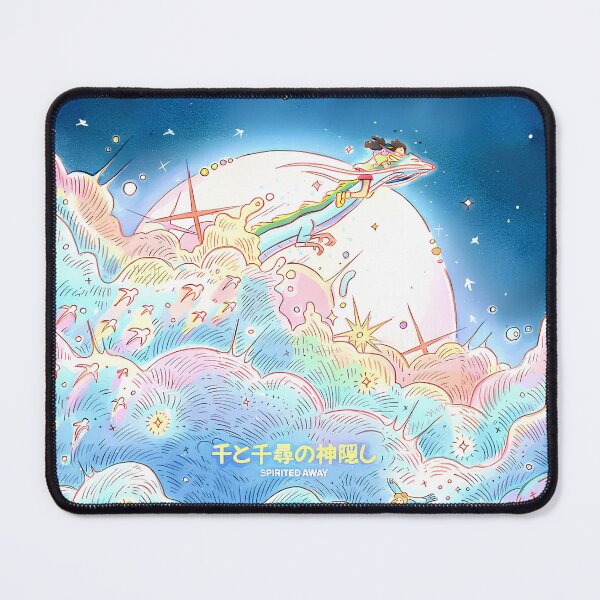 Item preview, Cute kawaii art girl [[chihiros]] fly -%[ghiblis]%- colorfull sky aways dragon designed and sold by mc-montgomery.