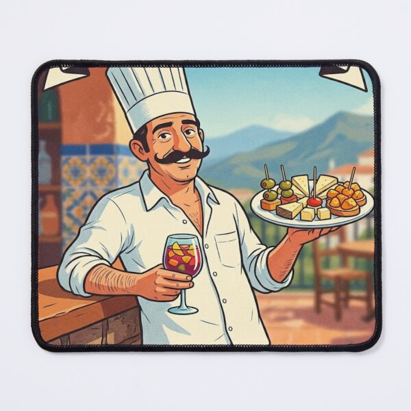 Item preview, 1. "Menos trabajo, más tapas."  designed and sold by Csaba1983.
