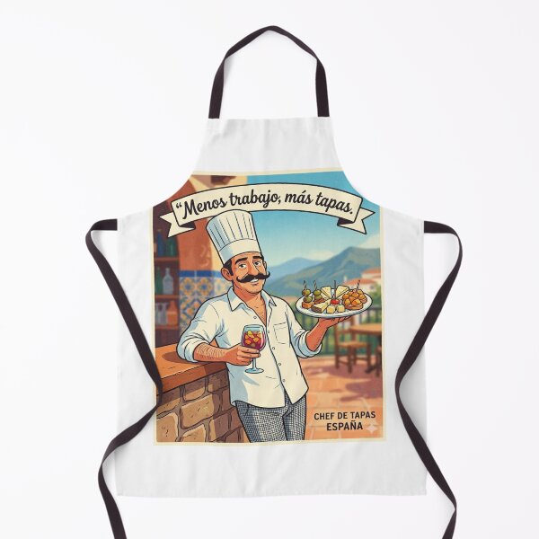 Item preview, 1. "Menos trabajo, más tapas." designed and sold by Csaba1983.