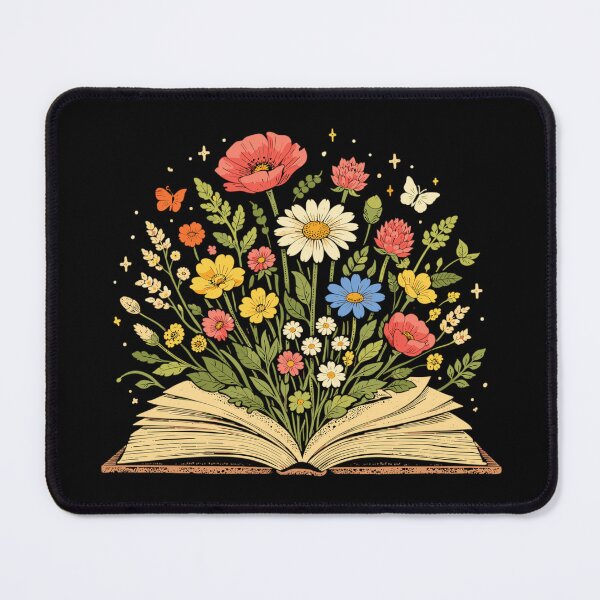 Item preview, Wildflower illustrations grow out of book designed and sold by Pineapple-Tree.