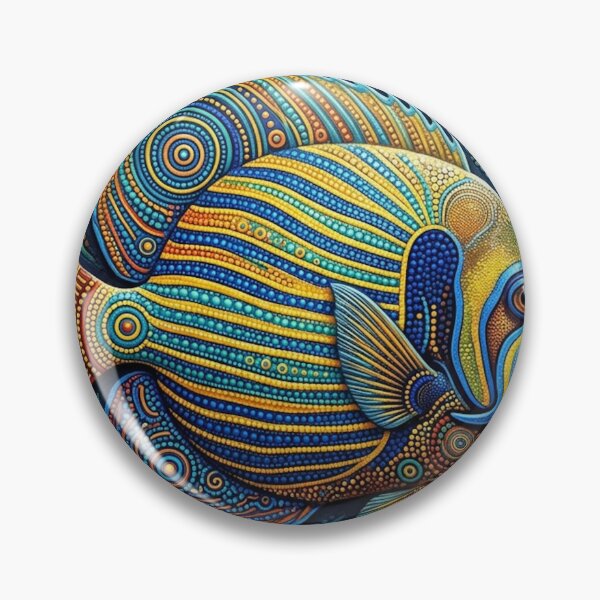 Item preview, EMPEROR ANGELFISH designed and sold by likbatonboot.