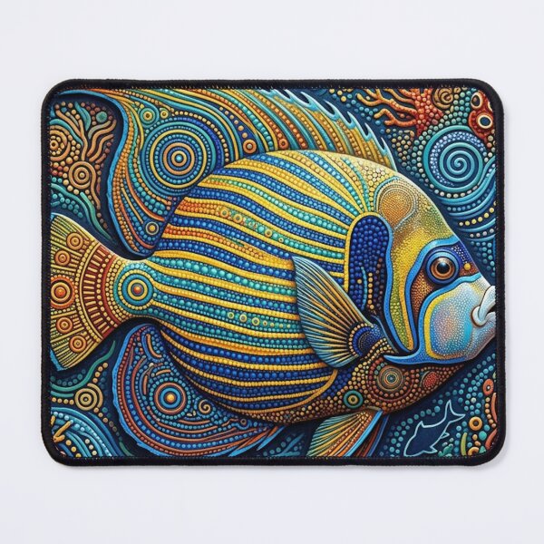 Item preview, EMPEROR ANGELFISH designed and sold by likbatonboot.