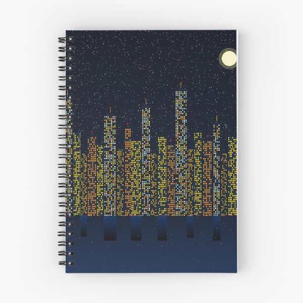 Item preview, African City Night Skyline Lagos Nairobi Modern Art designed and sold by AfricanArtHub.