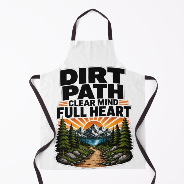 Item preview, Dirt Path Clear Mind Full Heart Hiking Design designed and sold by Trailora.