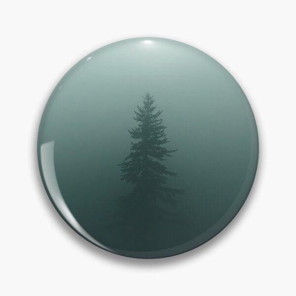Item preview, Emerald Mist Tree | Minimalist Forest Wall Art for Modern Interiors designed and sold by VeloraNature.