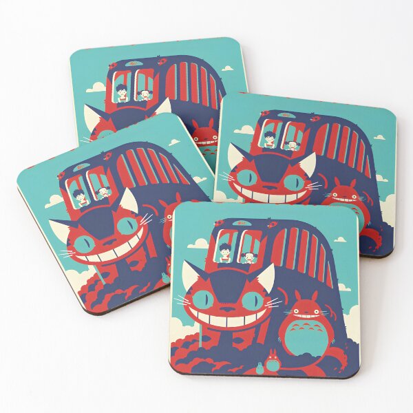 Item preview, Cute kawaii art catbus [[tTOTOROs]] traveling -%[ghiblis]%-  aways world designed and sold by mc-montgomery.