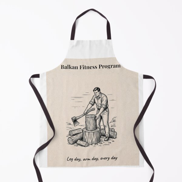 Item preview, Balkan Fitness Program | Leg Day Arm Day Every Day designed and sold by Mastalina99.