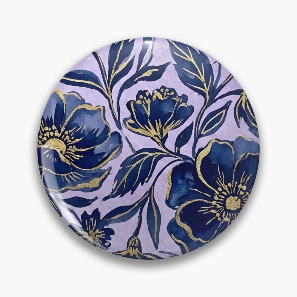 Item preview, Navy Floral  designed and sold by GraphicsClub.