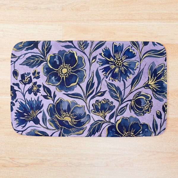 Item preview, Navy Floral  designed and sold by GraphicsClub.