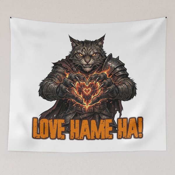 Item preview, LOVE HAME HA -I'll send love out with a Kamehameha wave- designed and sold by LOVEARTDESIGN.