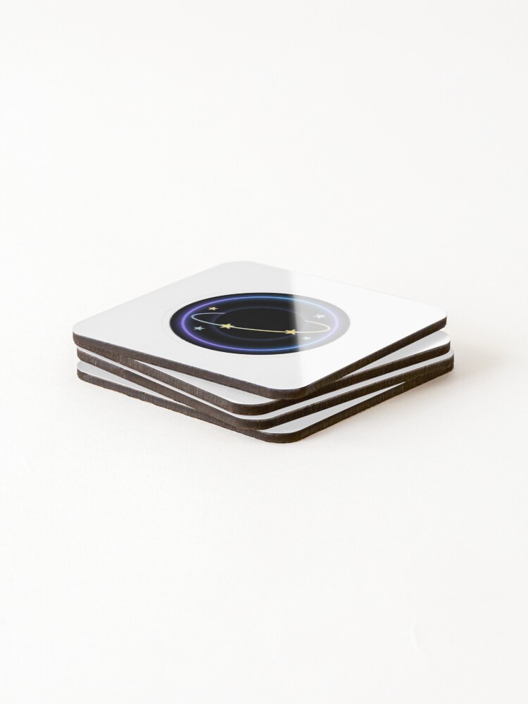 Thumbnail 4 of 5, Coasters (Set of 4), Atom designed and sold by Monem-RASH.