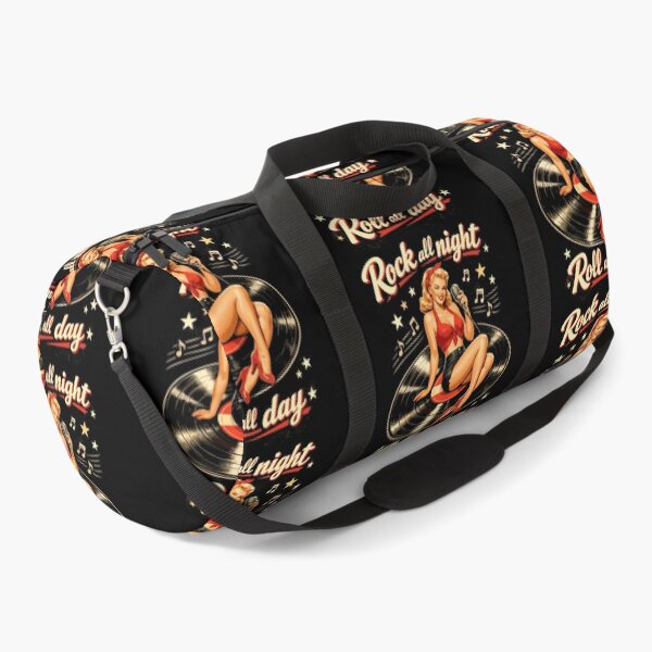 Item preview, Rockabilly Pin-Up: Rock all night vinyl record designed and sold by Pineapple-Tree.