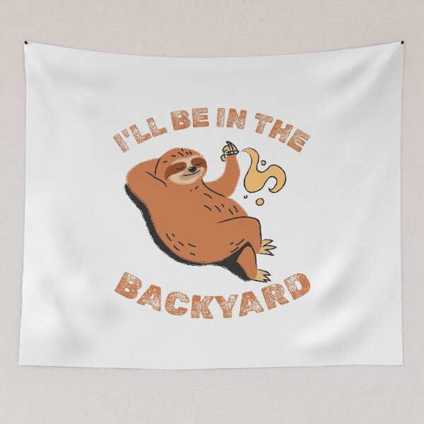 Item preview, I'll be in the Backyard designed and sold by 87-Aesthetics.