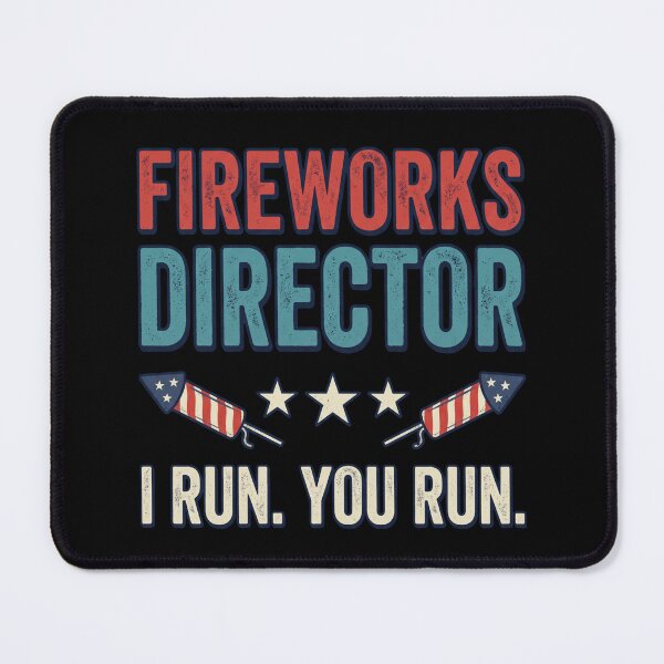 Item preview, Fireworks Director I Run You Run designed and sold by dudelinart.
