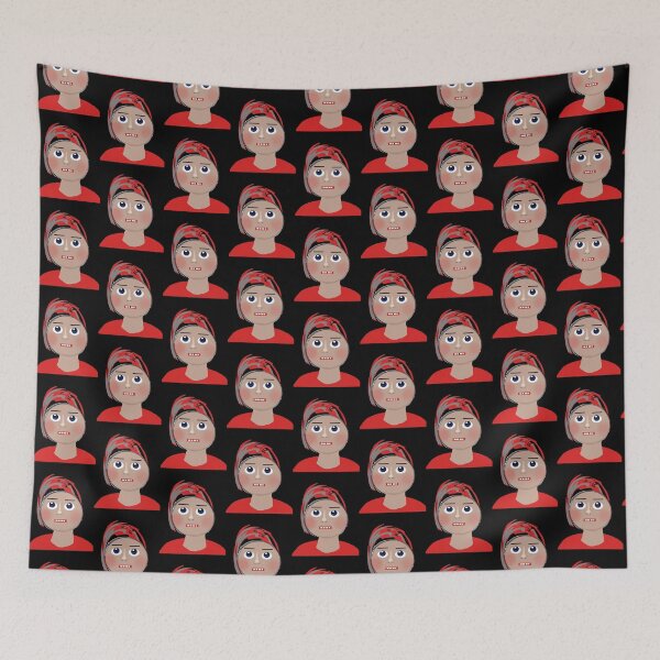 Item preview, Cartoon Character with a head scarf  designed and sold by Elaine M Hayward .