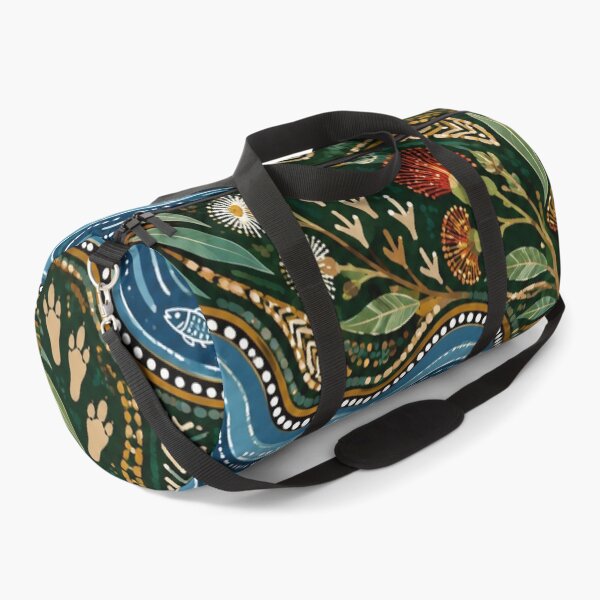 Item preview, Gumbaynggirr Country River Pattern designed and sold by Myra365Art.