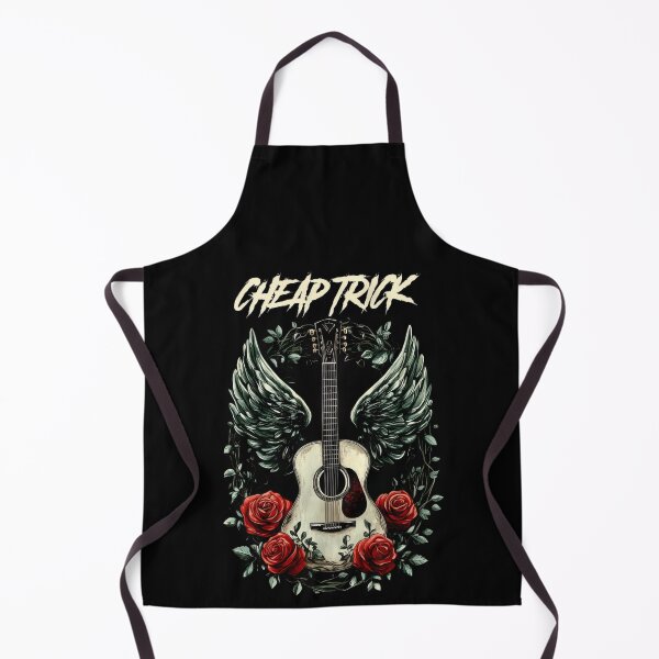 Item preview, Cheap Trick Guitar Wings and Roses #7613 designed and sold by trusty-ben-art.