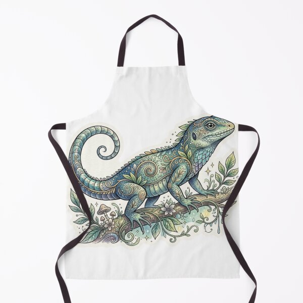 Item preview, Moonvine Lizard Fantasy Reptile Sticker designed and sold by HoneyBreezeCo.