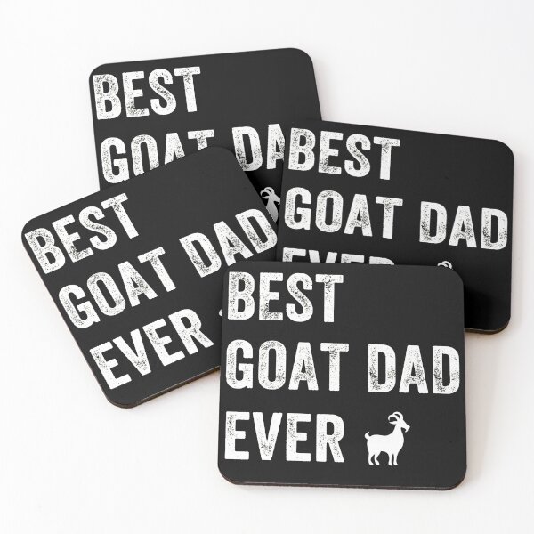 Item preview, Best Goat Dad Ever Distressed Vintage Tee designed and sold by GiaoCalonas.