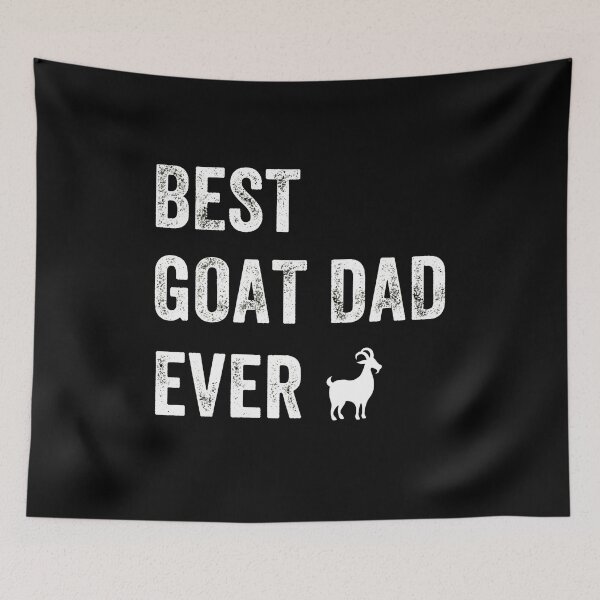 Item preview, Best Goat Dad Ever Distressed Vintage Tee designed and sold by GiaoCalonas.
