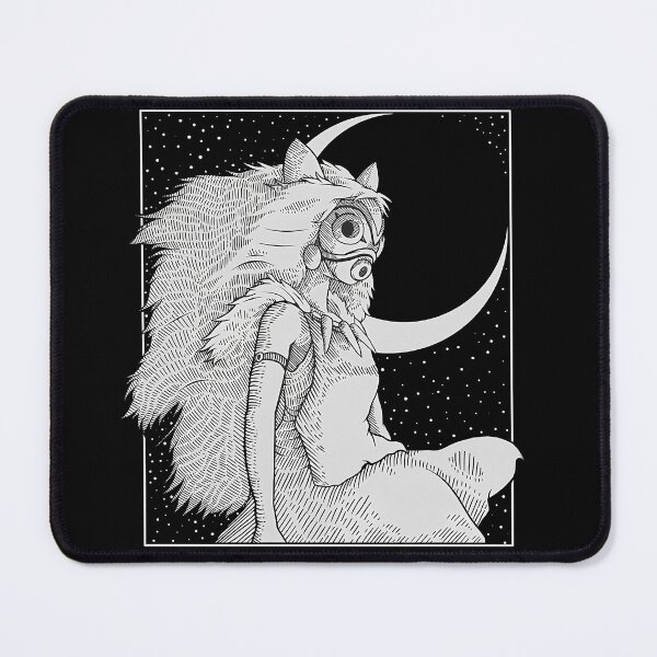 Item preview, Cute kawaii art girl [[mmomonoke]] moon -%[ghiblis]%- sky aways designed and sold by mc-montgomery.