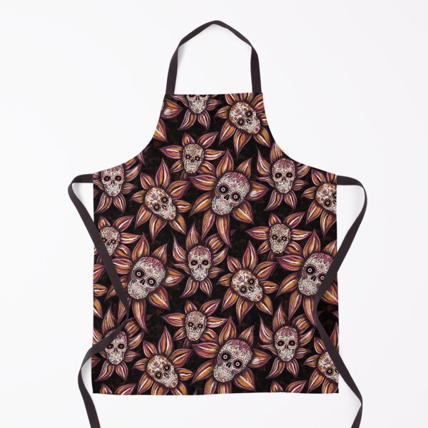 Item preview, Dia de los muertos - Day of the Dead - Sugarskull pattern designed and sold by Sonja Birkelbach.