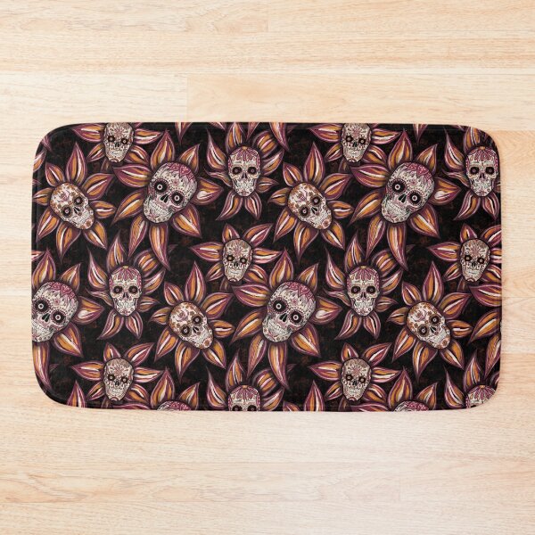 Item preview, Dia de los muertos - Day of the Dead - Sugarskull pattern designed and sold by Sonja Birkelbach.
