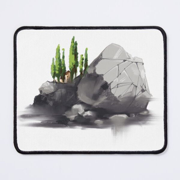 Item preview, Minimalist Mediterranean Isle Art designed and sold by zanaxxer.