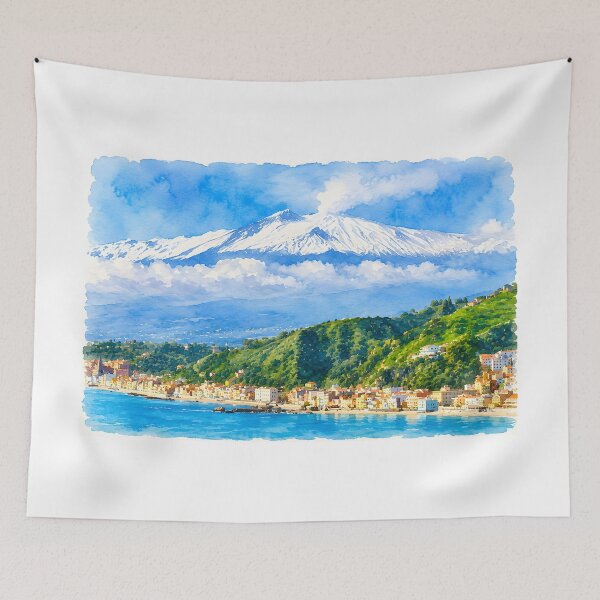 Item preview, Mount Etna, Sicily designed and sold by HOMETOWN86.