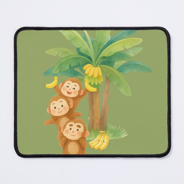 Item preview, Monkeys eat banana designed and sold by BGLucky.