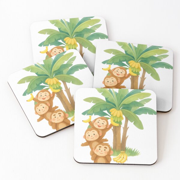 Item preview, Monkeys eat banana designed and sold by BGLucky.