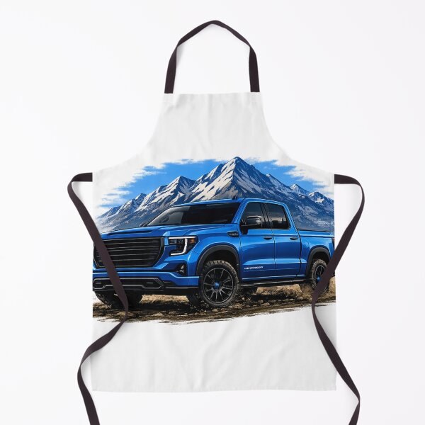 Item preview, Blue Pickup Truck Mountain Adventure designed and sold by MCNovaStudio.