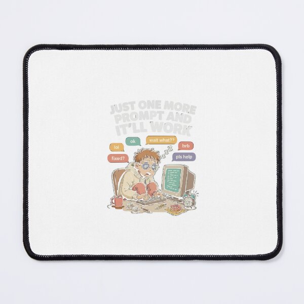 Item preview, Just One More Prompt And It’ll Work designed and sold by Bianca Oltean.