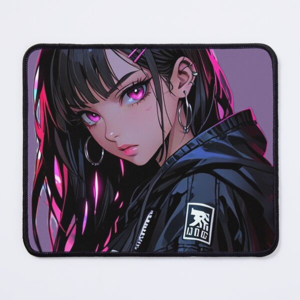 Item preview, Cyberpunk Gothic Anime Girl Neon Aesthetic designed and sold by AnimDream .