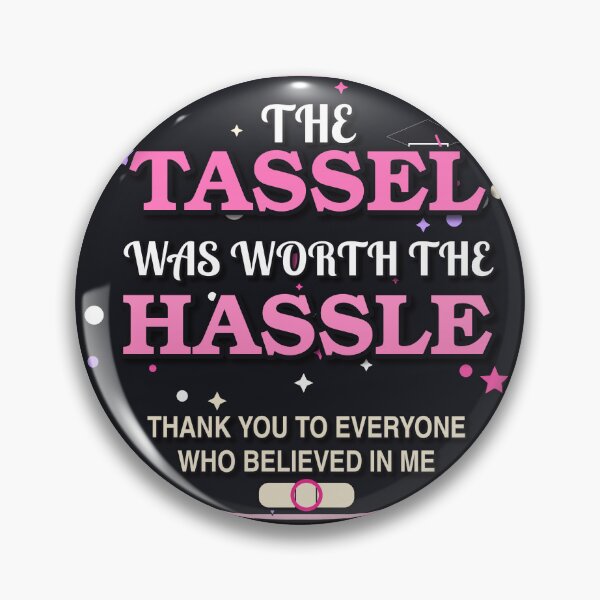 Item preview, The Tassel Was Worth It designed and sold by Aether-Pixels.