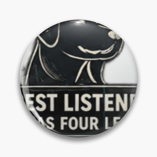 Item preview, AAC & Autism Support Dog - Best Listener Art designed and sold by GUINewAlex.