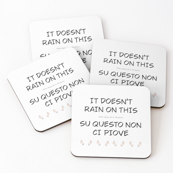 Item preview, Italian sayings modi di dire designed and sold by Order42.