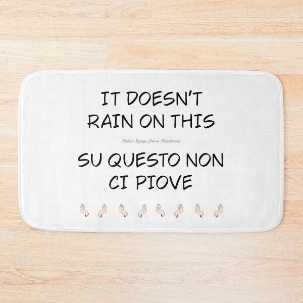 Item preview, Italian sayings modi di dire designed and sold by Order42.