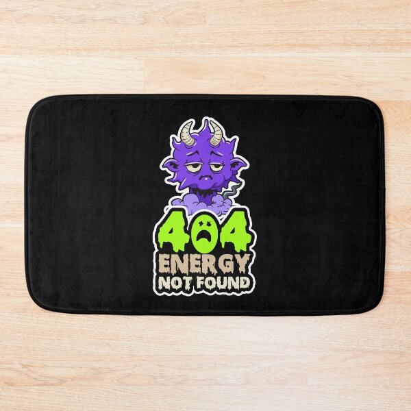 Item preview, 404 Energy Not Found Funny Monster designed and sold by Marvin4321.