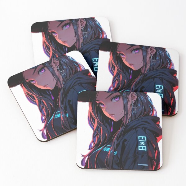 Item preview, Futuristic Anime Girl Gothic Streetwear designed and sold by AnimDream .