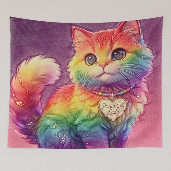 Item preview, Proud Cat Lady designed and sold by Hen-C-Art.
