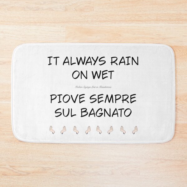 Item preview, Italian sayings modi di dire designed and sold by Order42.